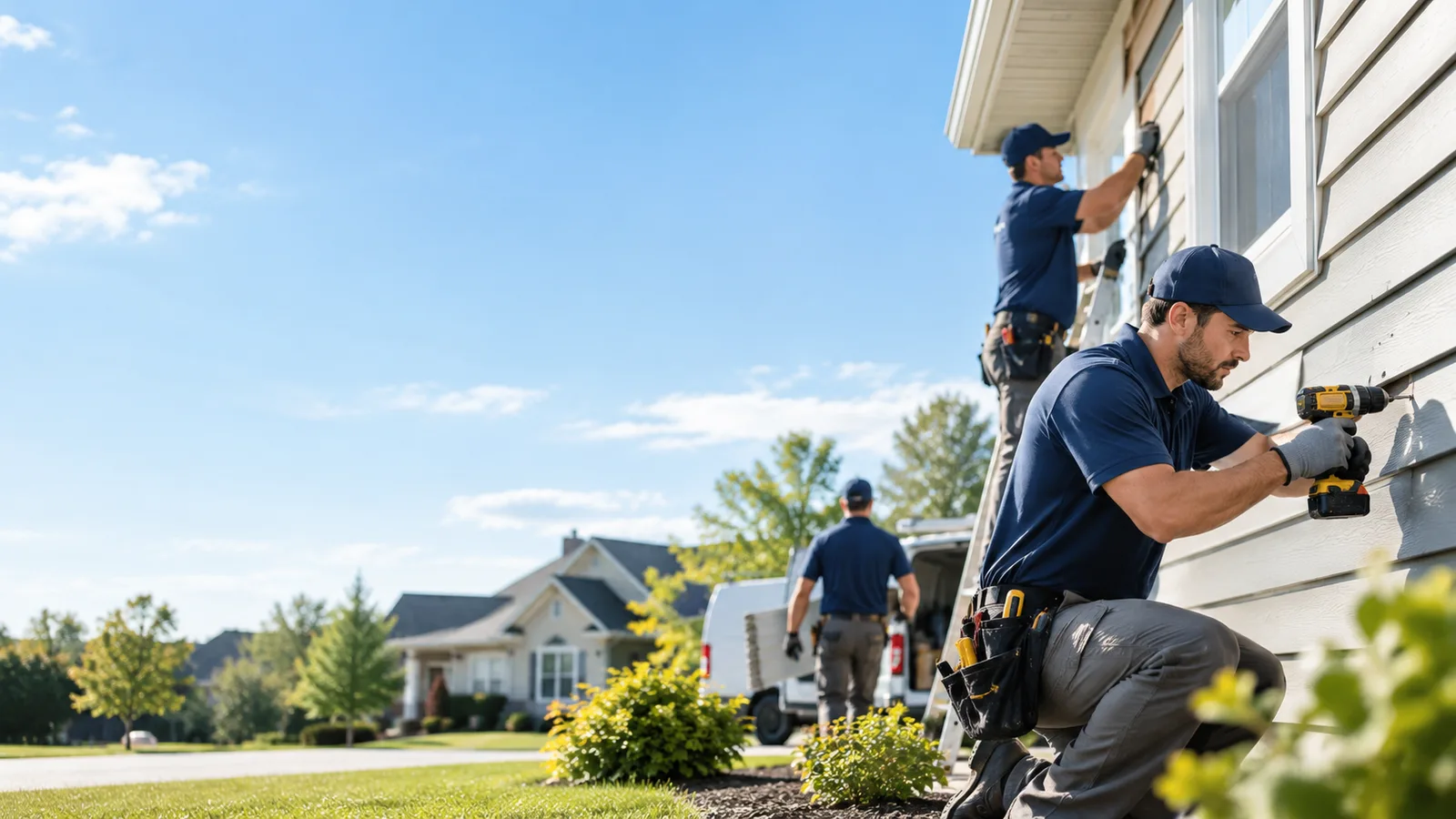 Commercial Siding Repair in Shock, WV